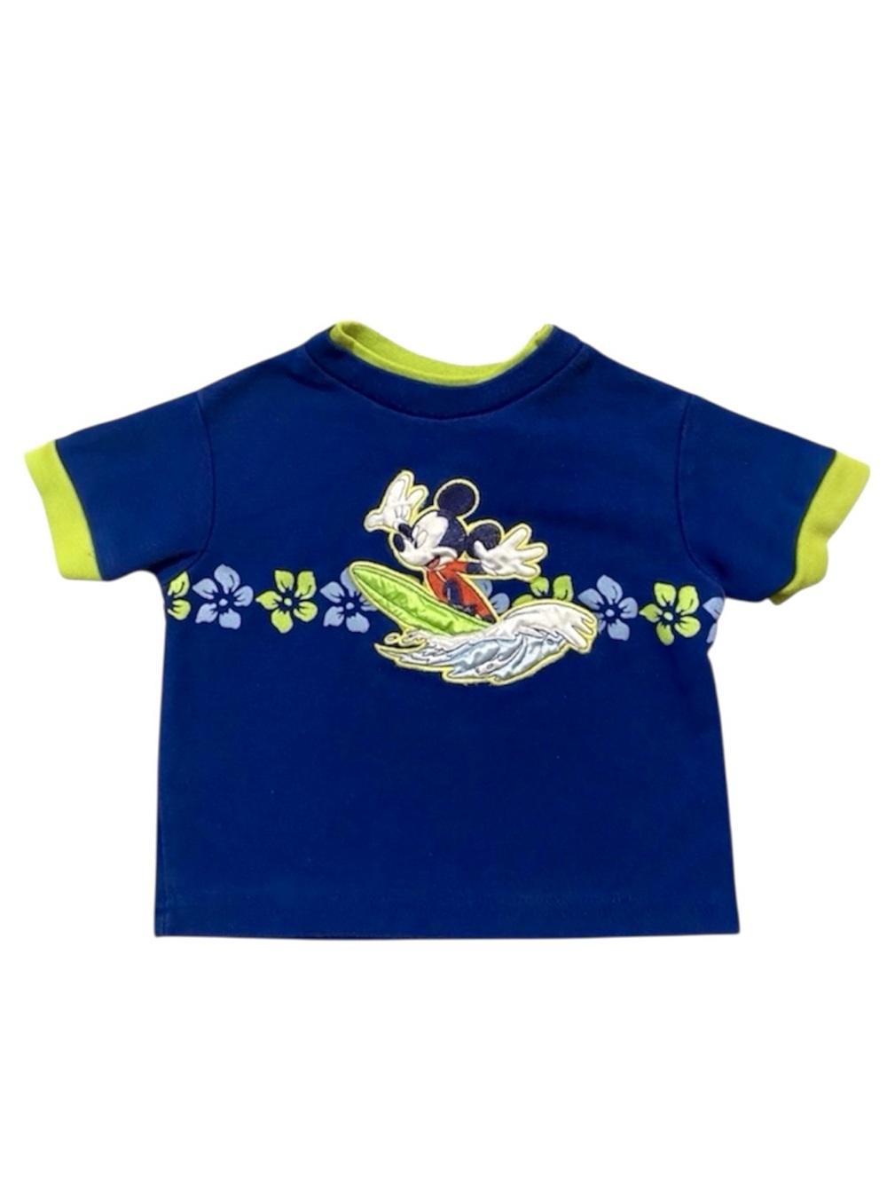 Vintage Mickey & Co Embroidered Kids TShirt 18 Months Retro Disney 90’s Y2K